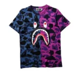 BAPE Shark Dual Camo T Shirt