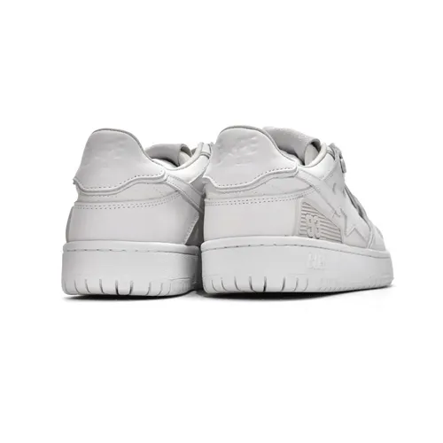 BAPESTA Low Sk8 White Shoes