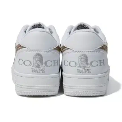 BAPESTA x Coach Logo Shoes