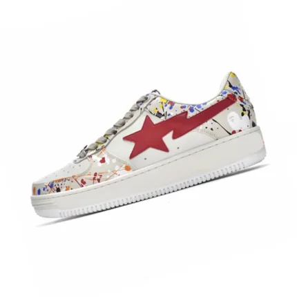 Breathable Walking A Bathing Ape Trainers Shoes