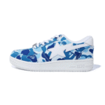 BAPESTA ABC Blue Camo Shoes