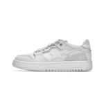 BAPESTA Sk8 Low White Shoes